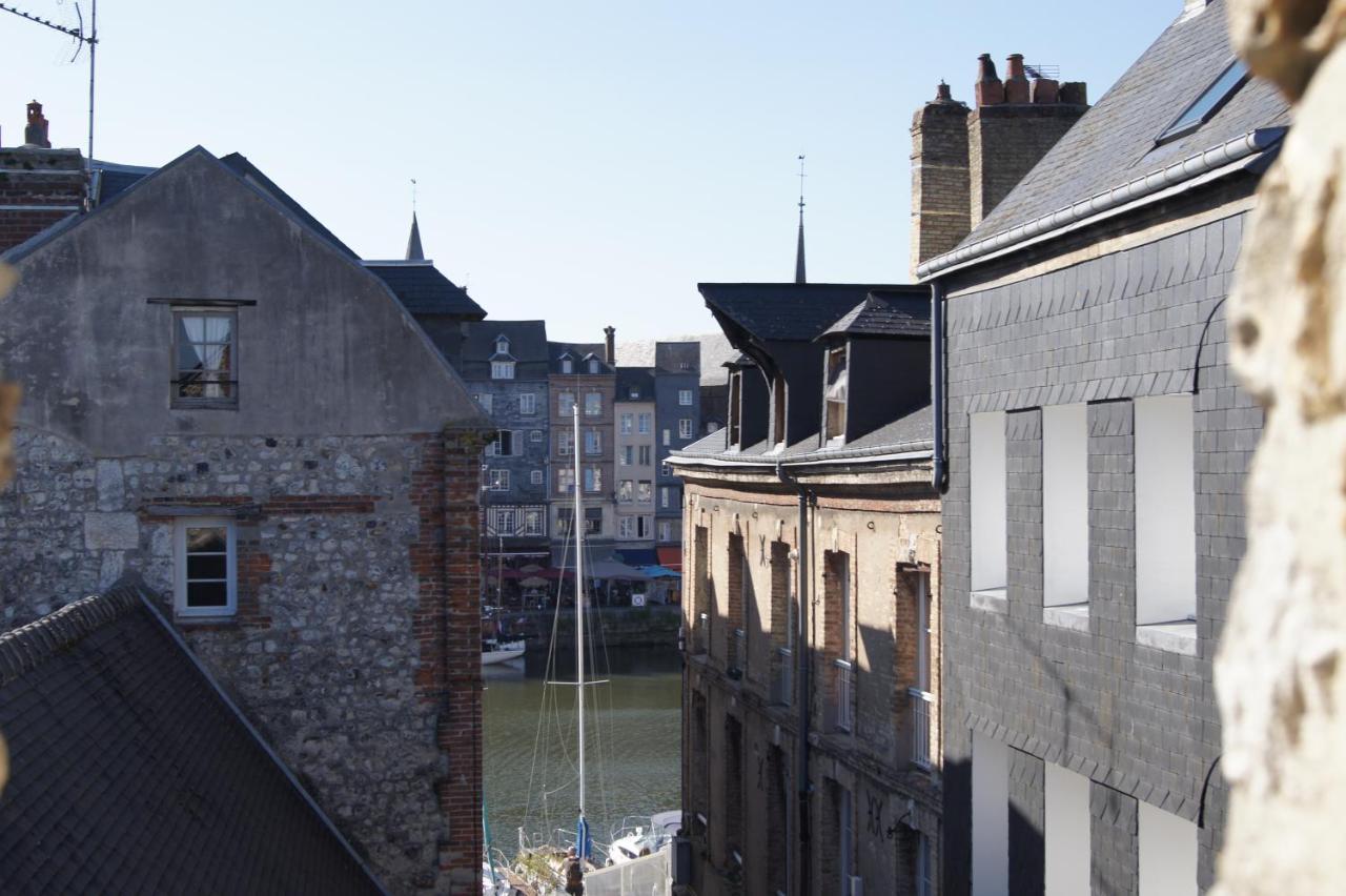 Appartamento Le Perchoir De St-Antoine - Centre Historique D'Honfleur Avec Vue Sur Le Port, Netflix, Jeux, Vinyles Esterno foto