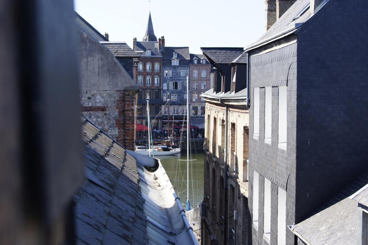 Appartamento Le Perchoir De St-Antoine - Centre Historique D'Honfleur Avec Vue Sur Le Port, Netflix, Jeux, Vinyles Esterno foto